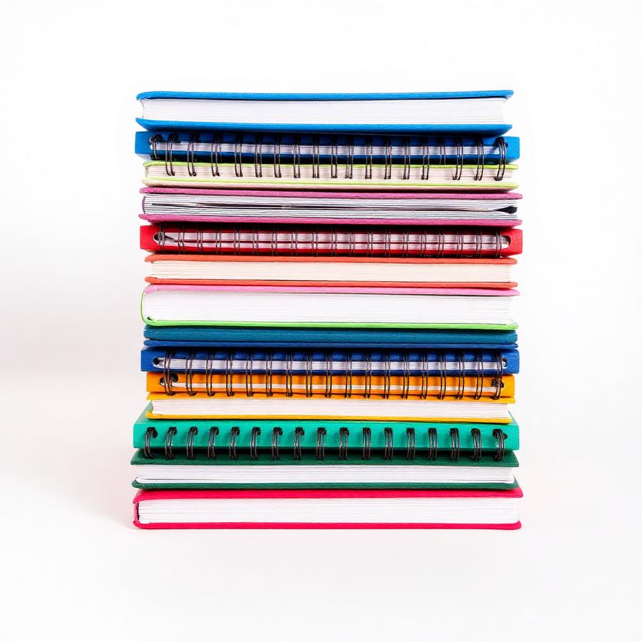 Cuadernos espiral surtidos — Útiles Escolares